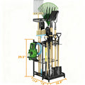 Heavy-Duty Garden Tool Organizer Rack for Garage & Yard 2Dropme